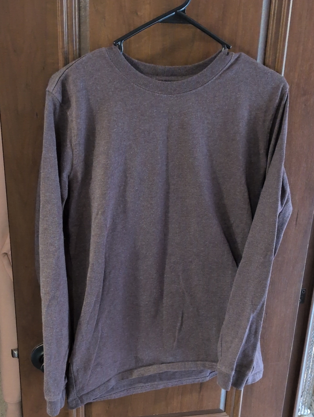 Carhartt Women's Long Sleeve Crewneck Top - Purple Heather